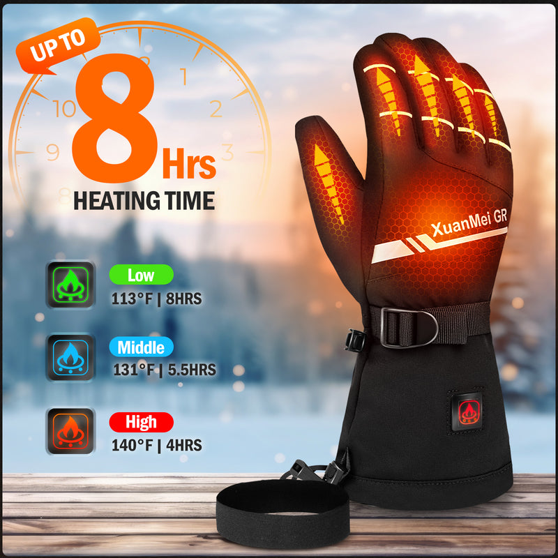 Load image into Gallery viewer, 7.4V 3200mAh Heated Gloves for Men Women
