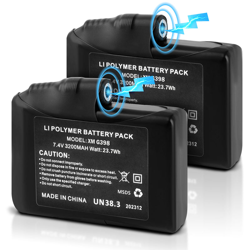 Load image into Gallery viewer, 7.4V 3200mAh Lithium Battery Pack
