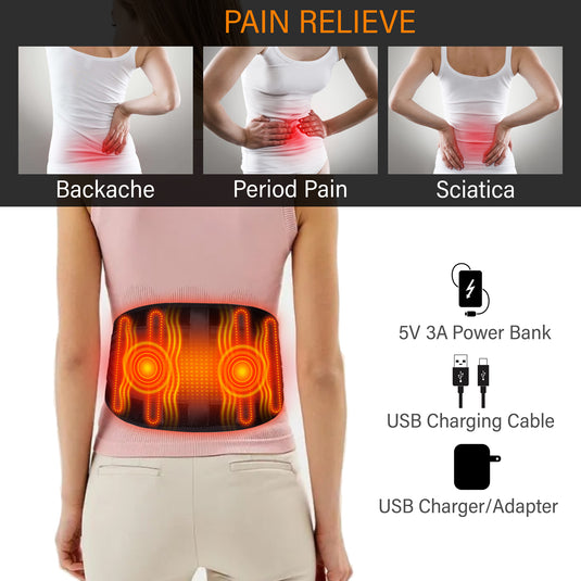 10000mAh USB Heated Back Brace