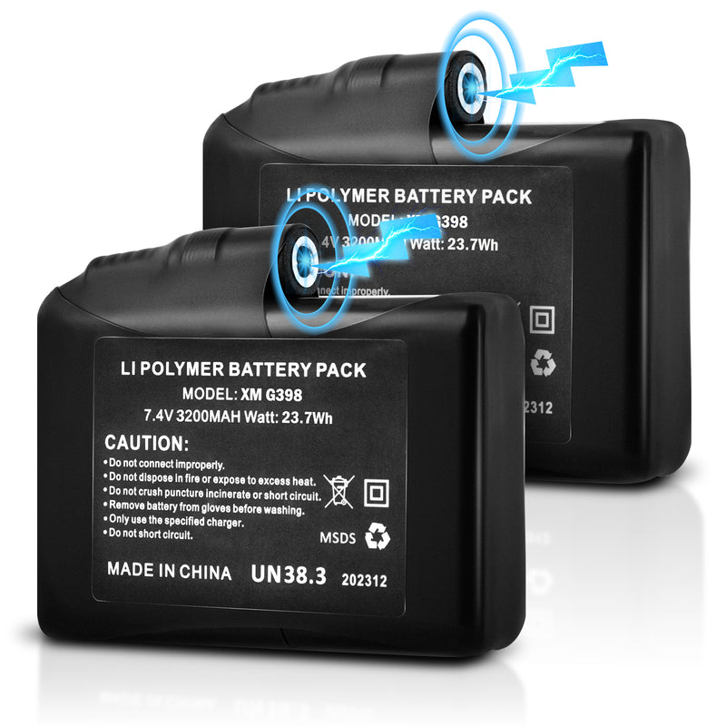 Load image into Gallery viewer, 7.4V 3200mAh Lithium Battery Pack
