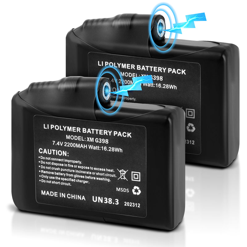 Load image into Gallery viewer, 7.4V 2200mAh Lithium Battery Pack
