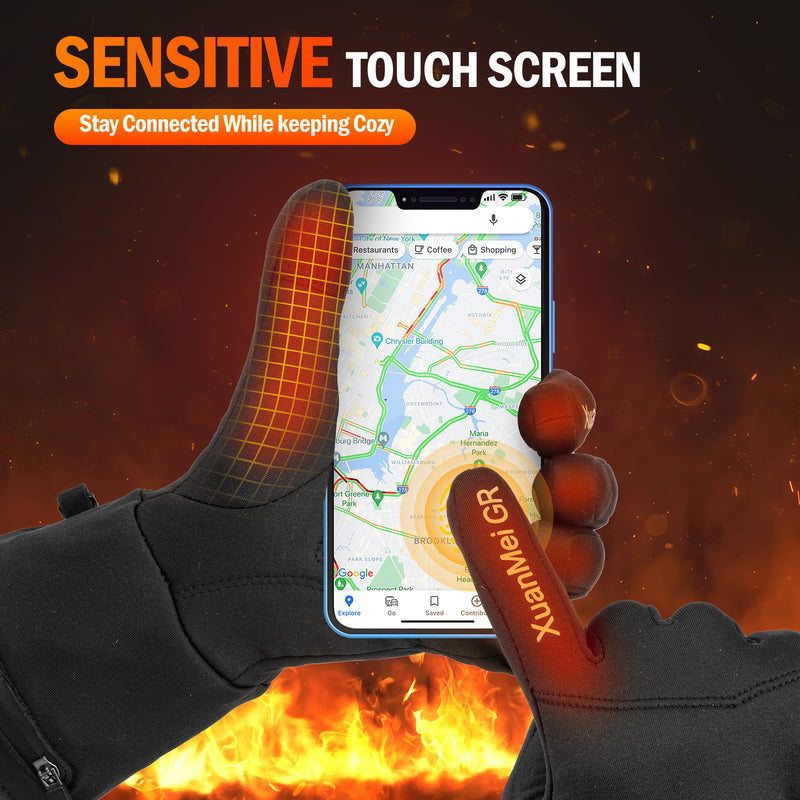 Load image into Gallery viewer, 7.4V 2200mAh Heated Gloves Liner Men Women
