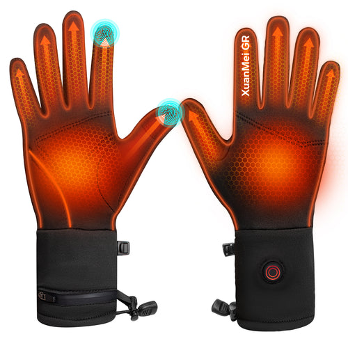 7.4V 2200mAh Heated Gloves Liner Men Women